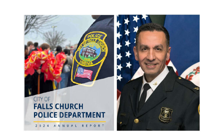 2024 police report cover and police chief