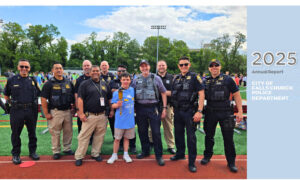 Cover photo of the 2025 Police Report