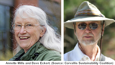 Annette Mills and Dave Eckert, Corvallis photo