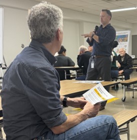 Virginia village community feedback workshop March 21, 2026.
