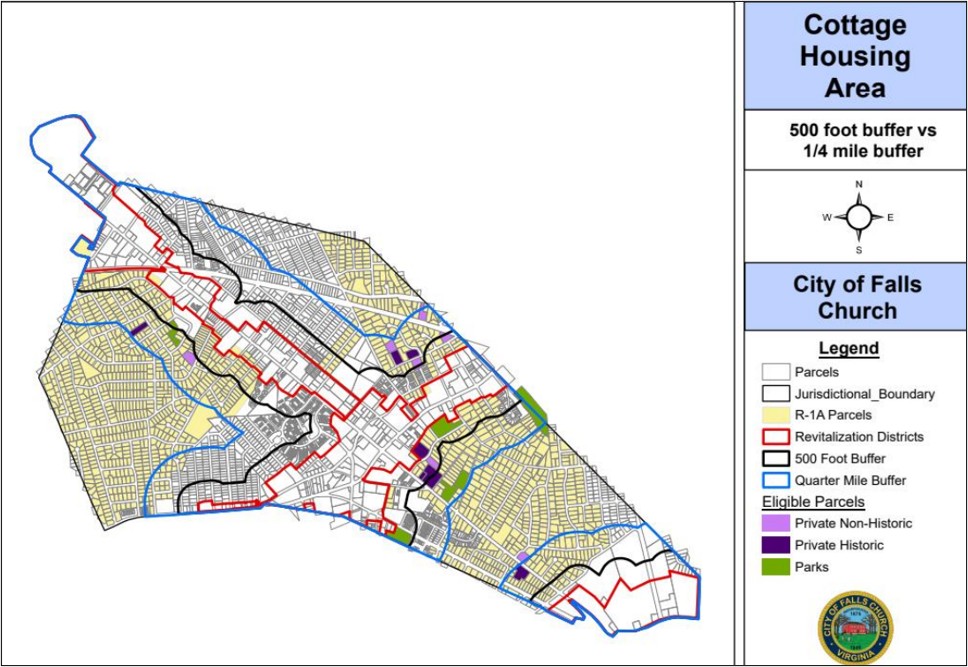 Cottage Housing map