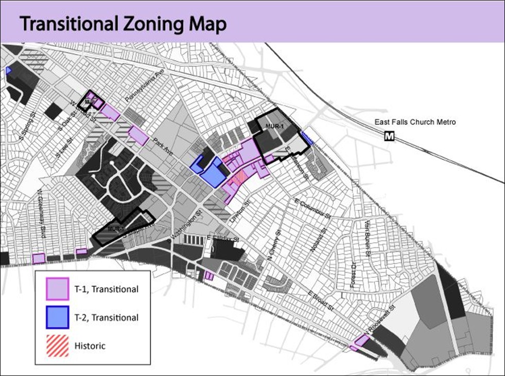 Current T Zone map