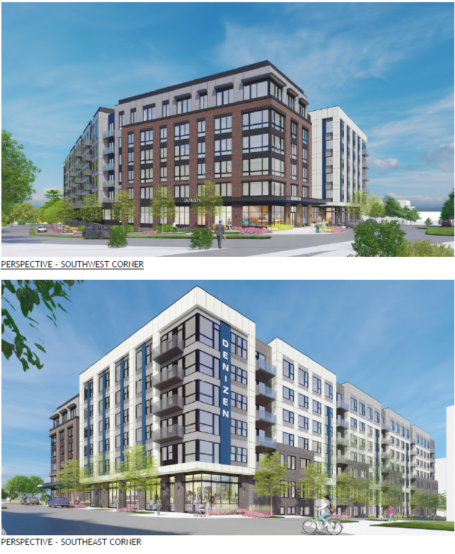 Rendering WMATA West Falls phase 2 apartments