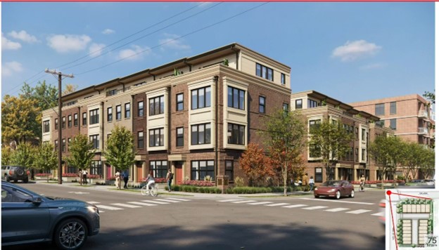 Rendition of Lee Park Townhomes