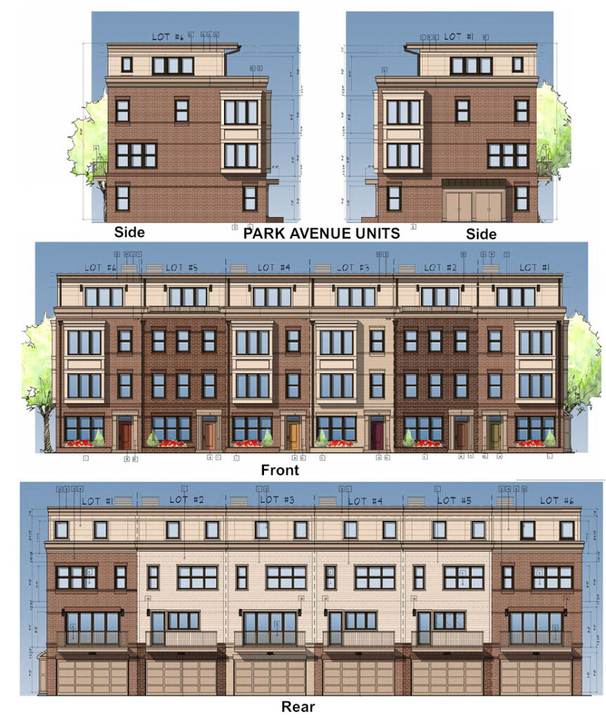 Park Ave units of Lee Park II