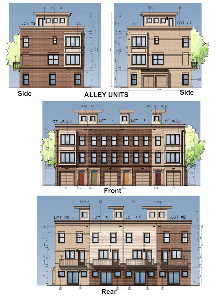 Alley units of Lee Park II