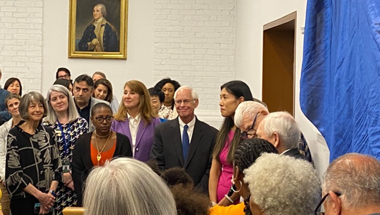 Portraits artists Deborah Conn and Asia Anderson.