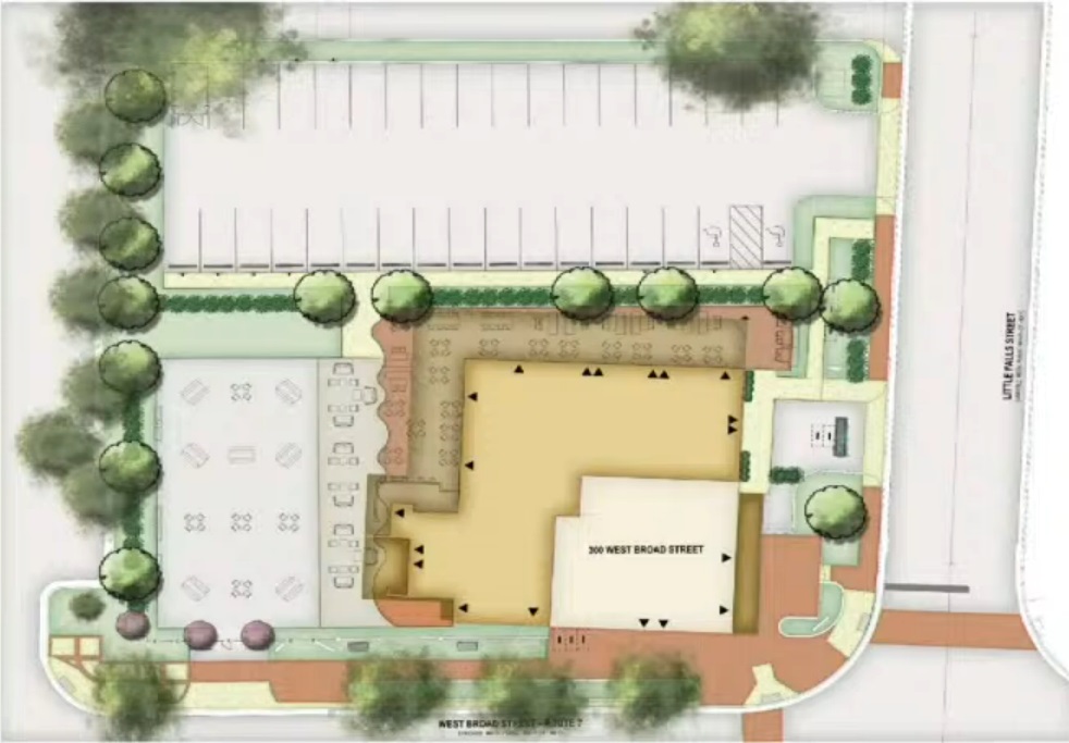 Stratford Gardens approved site plan in color