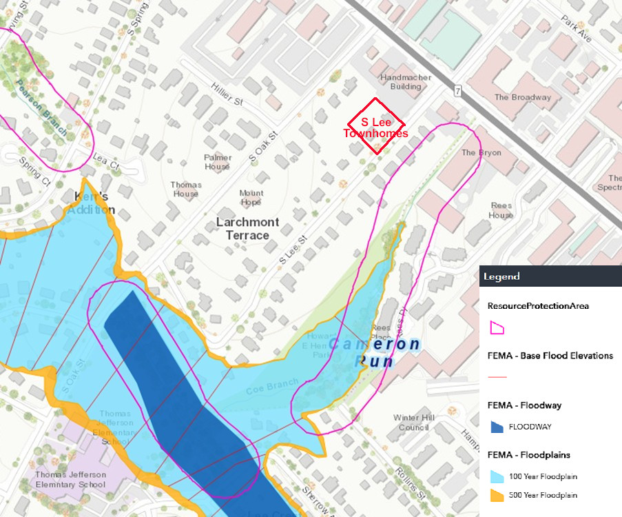 S Lee flood map