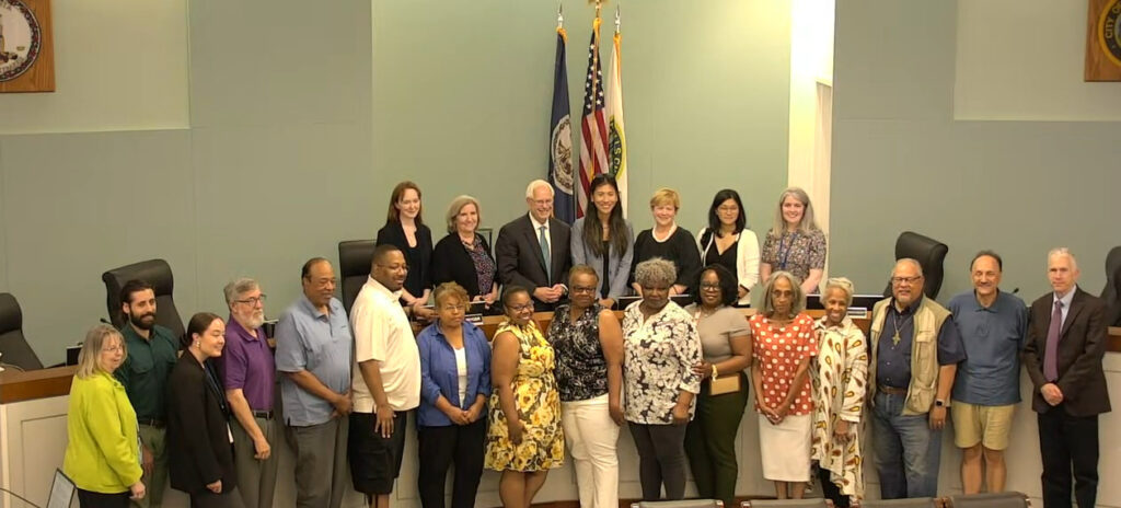 Group photo at the approval of the Tinner Hill district on June 24, 2024.