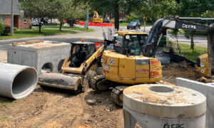 Lincoln Avenue and Great Falls St roadworks feature image