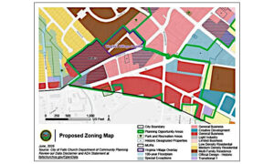 Virginia Village zoning map