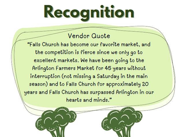 market vendor quote